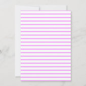 Typografie Eenvoudige Helder Save The Dates Kaart (Achterkant)