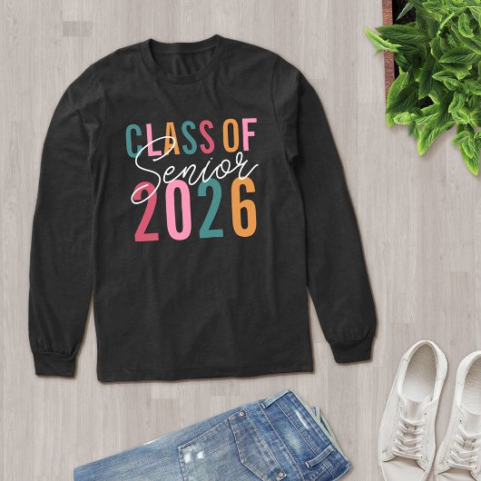 Typografie eindexamenklas 2026 Tri-Blend shirt