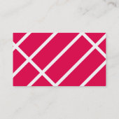 Typografie en kleur visitekaartje (Achterkant)