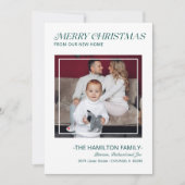 Typografie Feestdagen Bewegende Aankondiging Foto (Voorkant)