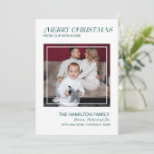 Typografie Feestdagen Bewegende Aankondiging Foto (Staand voorkant)