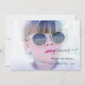 Typografie Foto bedankt (Voorkant)