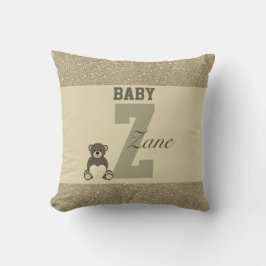 Typografie gepersonaliseerde kussens