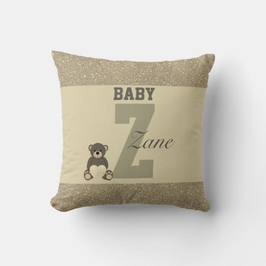 Typografie gepersonaliseerde kussens (Voorkant)