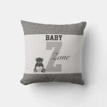 Typografie gepersonaliseerde kussens