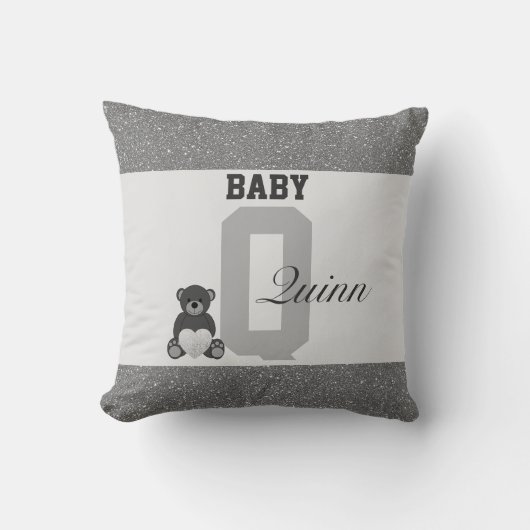 Typografie gepersonaliseerde kussens (Voorkant)