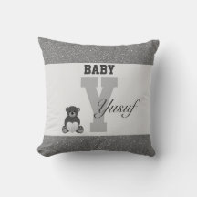 Typografie gepersonaliseerde kussens