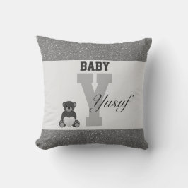 Typografie gepersonaliseerde kussens