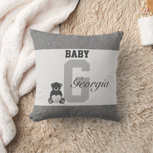 Typografie gepersonaliseerde kussens (Deken)