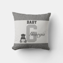 Typografie gepersonaliseerde kussens