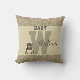 Typografie gepersonaliseerde kussens