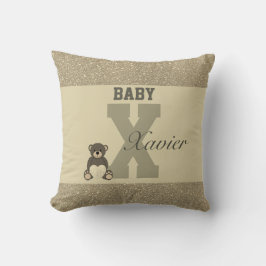 Typografie gepersonaliseerde kussens