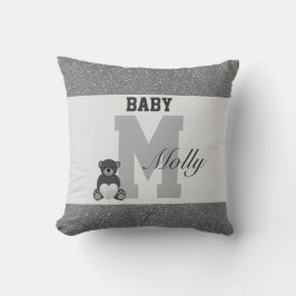 Typografie gepersonaliseerde kussens