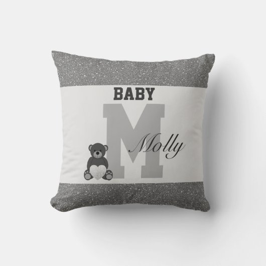 Typografie gepersonaliseerde kussens (Voorkant)