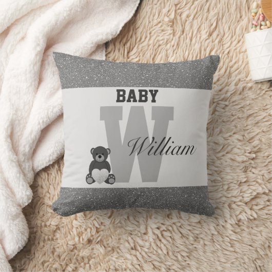 Typografie gepersonaliseerde kussens (Deken)