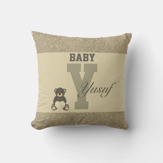 Typografie gepersonaliseerde kussens (Voorkant)