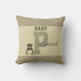 Typografie gepersonaliseerde kussens