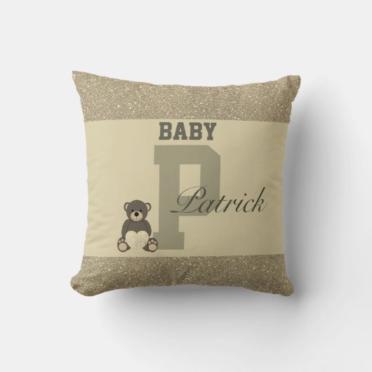 Typografie gepersonaliseerde kussens (Voorkant)