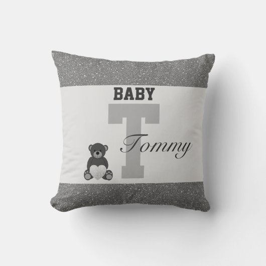 Typografie gepersonaliseerde kussens (Voorkant)