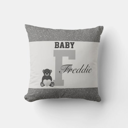 Typografie gepersonaliseerde kussens (Voorkant)