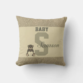 Typografie gepersonaliseerde kussens