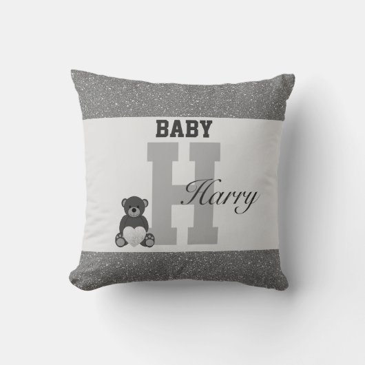 Typografie gepersonaliseerde kussens (Voorkant)