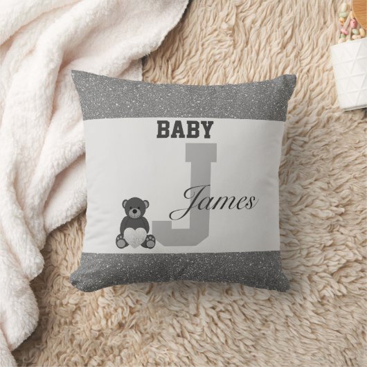 Typografie gepersonaliseerde kussens (Deken)