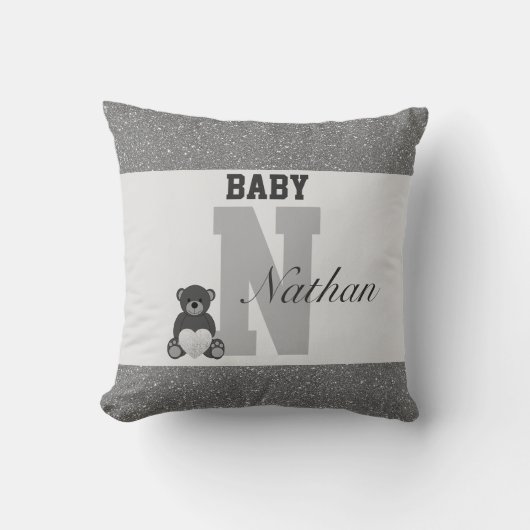 Typografie gepersonaliseerde kussens (Voorkant)