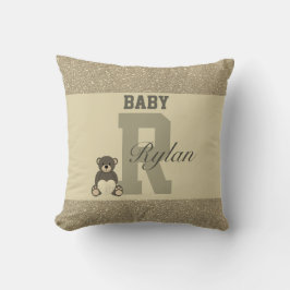 Typografie gepersonaliseerde kussens