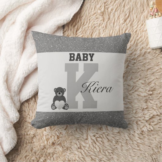 Typografie gepersonaliseerde kussens (Deken)