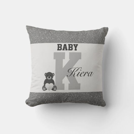 Typografie gepersonaliseerde kussens (Voorkant)