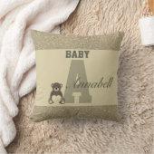 Typografie gepersonaliseerde kussens (Deken)