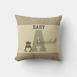 Typografie gepersonaliseerde kussens