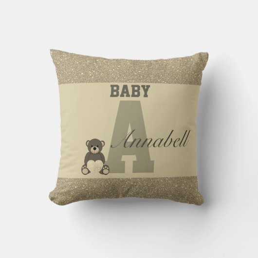 Typografie gepersonaliseerde kussens (Voorkant)