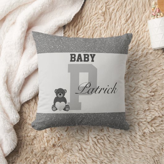 Typografie gepersonaliseerde kussens (Deken)