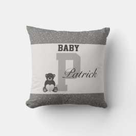 Typografie gepersonaliseerde kussens