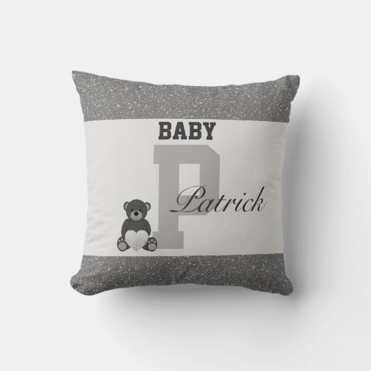 Typografie gepersonaliseerde kussens (Voorkant)