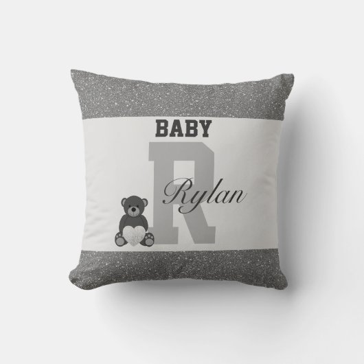 Typografie gepersonaliseerde kussens (Voorkant)