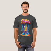 typografie Graffiti Artee meisje T-shirt (Voorkant volledig)