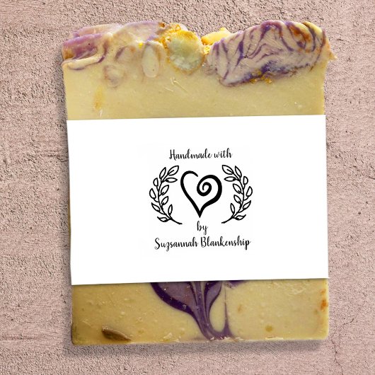 Typografie Handgemaakte krullende haren met aangep Rubberstempel