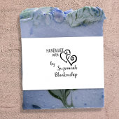 Typografie Handmade de Naam van de Douane Twee Hoo Rubberstempel