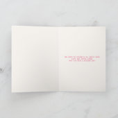 typografie Happy Easter Feestdagen Kaart (Binnen)