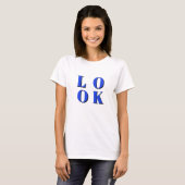 Typografie ideaal grappig leuk cool design T-shirt (Voorkant volledig)