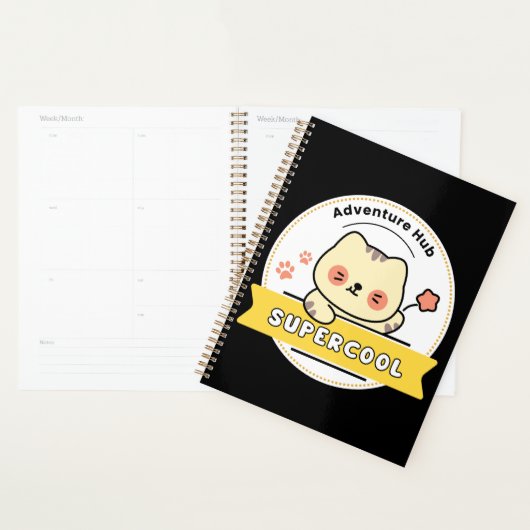 Typografie Illustratie Kunstwerk Planner (Display)