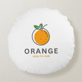 Typografie Illustratie Kunstwerk Rond Kussen