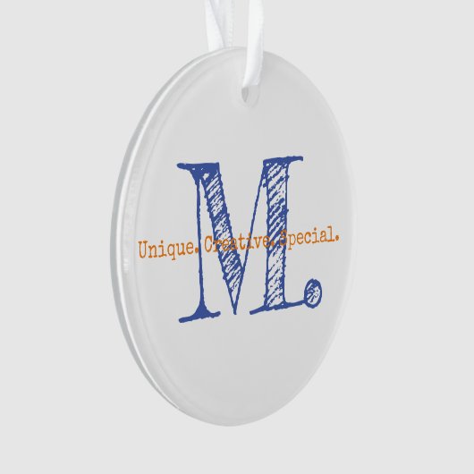 Typografie Initiaal Bevestigingswoorden Keepomwill Ornament (voorkant)