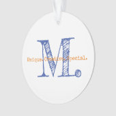 Typografie Initiaal Bevestigingswoorden Keepomwill Ornament (voorkant)