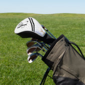 typografie initialen monogram E+P Golfheadcover (Insitu)