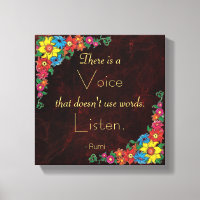 Typografie - Inspirerend Quote van Rumi