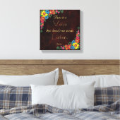Typografie - Inspirerend Quote van Rumi Canvas Afdruk (Insitu (Slaapkamer))